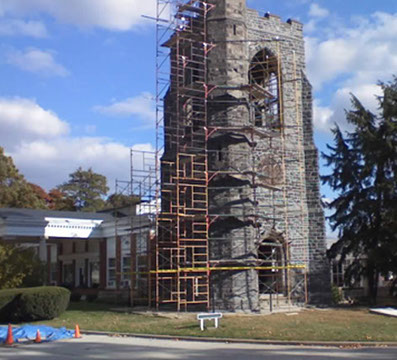 brick pointing example